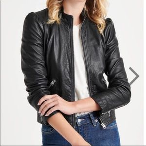 Lucky Brand Authentic Leather Coat- NWT!!